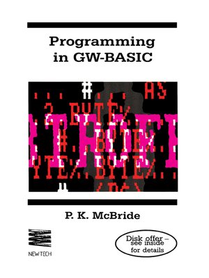 cover image of Programming in GW-BASIC